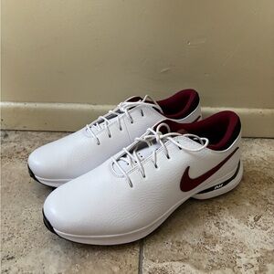 Nike Air Zoom Victory Tour 3 Golf Shoes (White/ Team Red) US 12.5 Men DV6798-104